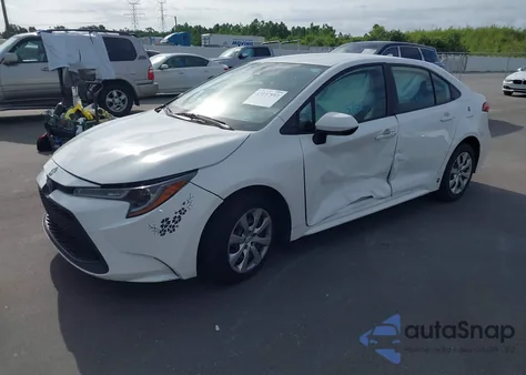 2020 Toyota Corolla Le from USA, damaged, VIN JTDEPRAE7LJ115953